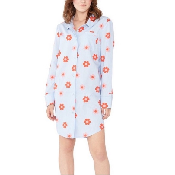 ban.do Other - Ban.do Retro Daisy Sleep Dress Button Down SZ S NWT!